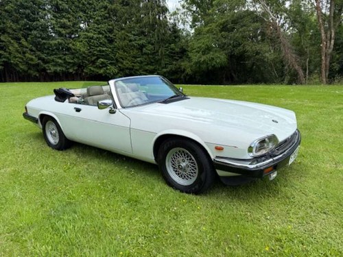 1989 JAGUAR XJ-S CONVERTIBLE V12 À venda em leilão