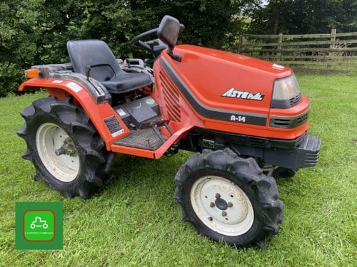 1998 KUBOTA ASTEPAL A14 4x4 COMPACT TRACTOR TIDY & ALL WORKS VENDIDO