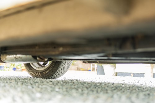 1964 Triumph TR4 ‘Surrey Top’ till salu (bild 84 av 98)