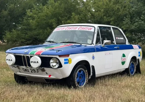 1971 BMW 2002 Rally Car For Sale by Auction