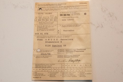 1977 Mercedes-Benz C107 450SLC LHD zum Verkauf (Bild 159 von 163)