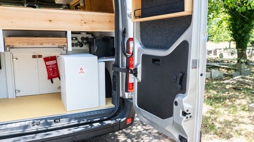 2012 Renault Master MM33 DCI 100 MWB Medium Roof Camper En venta (imagen 115 de 342)