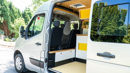 2012 Renault Master MM33 DCI 100 MWB Medium Roof Camper En venta (imagen 132 de 342)