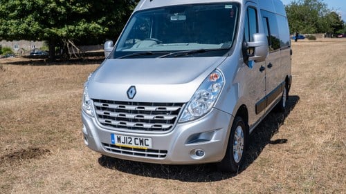 2012 Renault Master MM33 DCI 100 MWB Medium Roof Camper En venta (imagen 223 de 342)