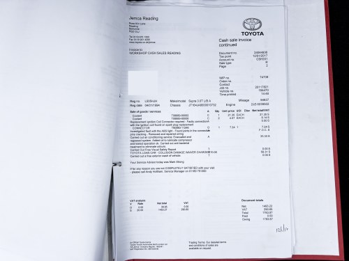 1994 Toyota Supra A80 Twin Turbo UK Spec RHD En venta (imagen 164 de 187)