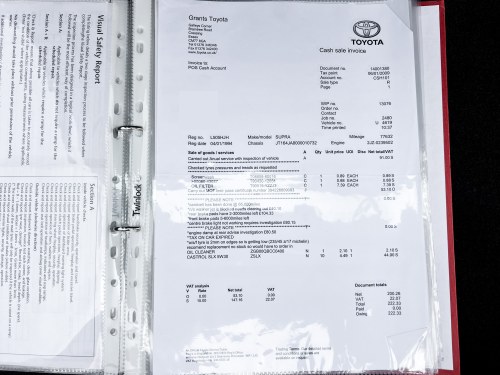 1994 Toyota Supra A80 Twin Turbo UK Spec RHD En venta (imagen 175 de 187)