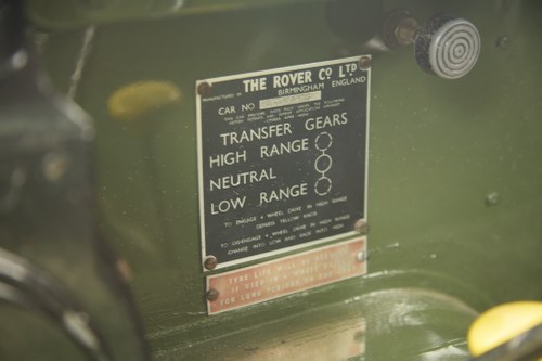 1955 Land Rover Series I 86" For Sale (picture 88 of 189)