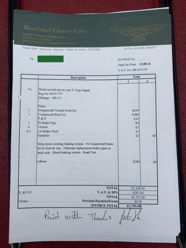 1964 Jaguar E-Type Series 1 4.2 FHC In vendita (immagine 162 di 197)