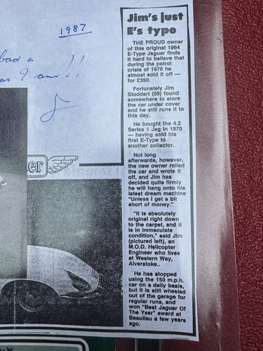 1964 Jaguar E-Type Series 1 4.2 FHC In vendita (immagine 178 di 197)