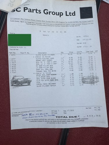 1964 Jaguar E-Type Series 1 4.2 FHC In vendita (immagine 196 di 197)