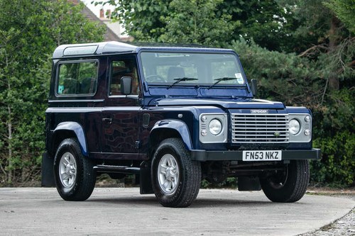 2003 LAND ROVER DEFENDER 90 TD5 Zu verkaufen durch Auktion