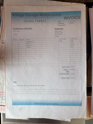 1982 Honda Superdream In vendita (immagine 55 di 61)