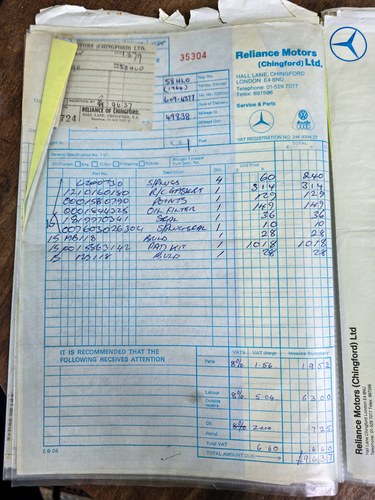 1964 Mercedes-Benz 190 (W110) à vendre (picture 240 of 308)