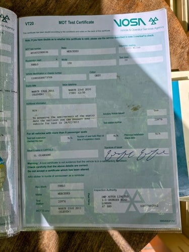 1964 Mercedes-Benz 190 (W110) à vendre (picture 262 of 308)