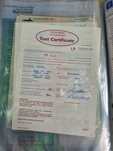 1964 Mercedes-Benz 190 (W110) à vendre (picture 281 of 308)