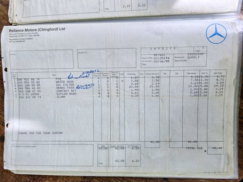 1964 Mercedes-Benz 190 (W110) à vendre (picture 303 of 308)