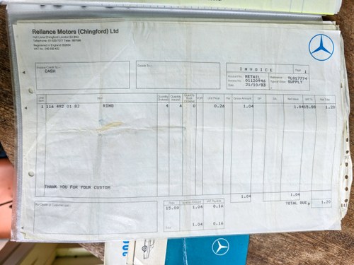 1964 Mercedes-Benz 190 (W110) à vendre (picture 308 of 308)