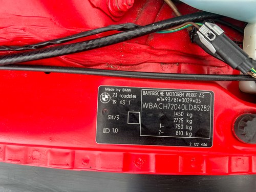 1998 BMW Z3 1.9 Manual à vendre (picture 157 of 257)