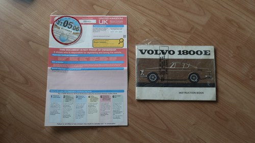 1971 Volvo 1800E For Sale (picture 97 of 100)