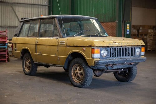 1972 LAND ROVER RANGE ROVER 3-DOOR Zu verkaufen durch Auktion