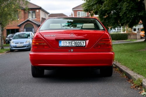 1993 Mercedes-Benz W140 600SEC V12 Te koop (foto 3 van 189)