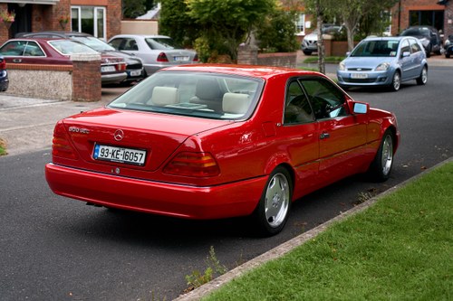 1993 Mercedes-Benz W140 600SEC V12 Te koop (foto 24 van 189)