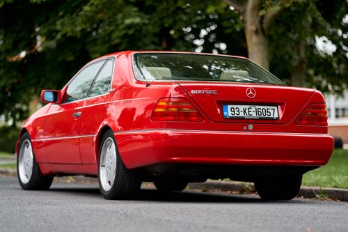 1993 Mercedes-Benz W140 600SEC V12 Te koop (foto 29 van 189)