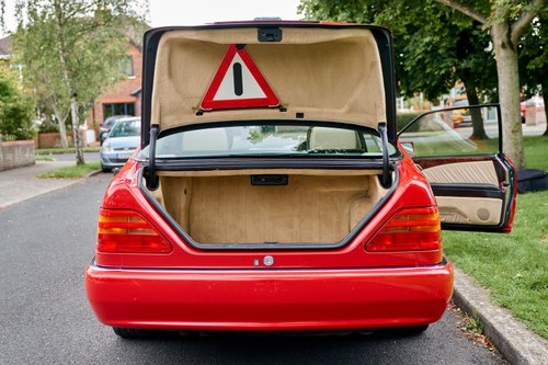 1993 Mercedes-Benz W140 600SEC V12 Te koop (foto 89 van 189)