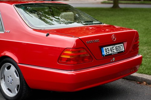 1993 Mercedes-Benz W140 600SEC V12 Te koop (foto 145 van 189)