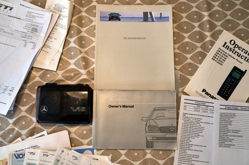 1993 Mercedes-Benz W140 600SEC V12 Te koop (foto 182 van 189)