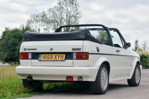 1990 Volkswagen Golf Mk1 Clipper Cabriolet For Sale (picture 12 of 196)