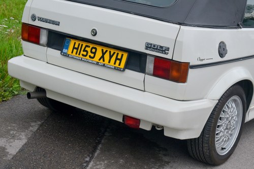 1990 Volkswagen Golf Mk1 Clipper Cabriolet For Sale (picture 117 of 196)