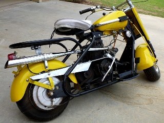 1962 Cushman Eagle Scooter 318cc clean and Fun Yellow Runner For Sale