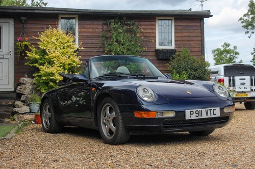 1998 Porsche 993 911 Carrera Cabriolet Tiptronic For Sale (picture 1 of 131)
