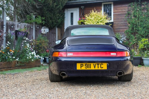 1998 Porsche 993 911 Carrera Cabriolet Tiptronic For Sale (picture 22 of 131)
