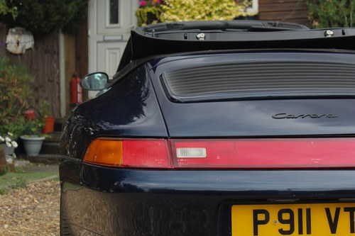 1998 Porsche 993 911 Carrera Cabriolet Tiptronic For Sale (picture 84 of 131)