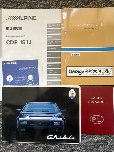 1995 Maserati Ghibli II 2.8 V6 Biturbo In vendita (immagine 88 di 112)