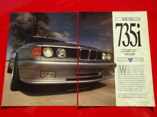 1987 BMW (E32) 730i 'Koenig Specials' (1/25) For Sale (picture 158 of 172)