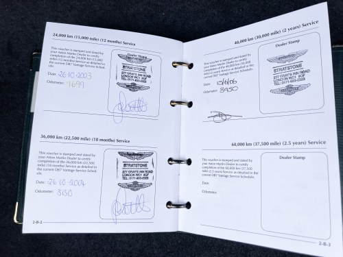 2003 Aston Martin DB7 V12 For Sale (picture 150 of 155)