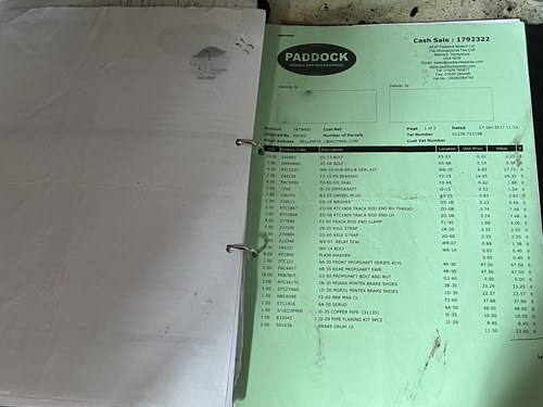 1972 Land Rover Series III 88" à vendre (picture 147 of 155)