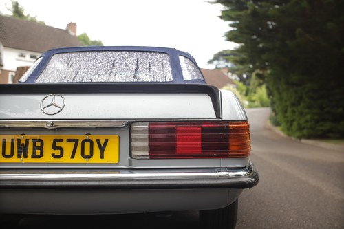 1983 Mercedes-Benz R107 500SL In vendita (immagine 48 di 159)