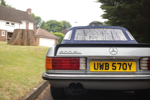 1983 Mercedes-Benz R107 500SL In vendita (immagine 50 di 159)