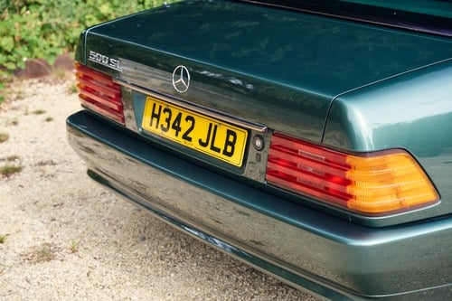 1991 Mercedes-Benz R129 SL500 In vendita (immagine 135 di 227)