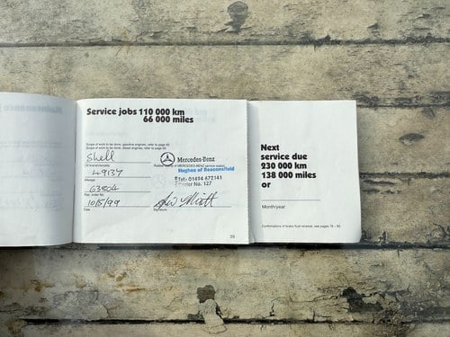 1991 Mercedes-Benz R129 SL500 In vendita (immagine 197 di 227)