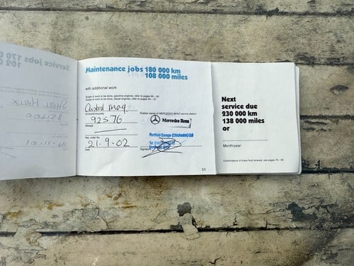 1991 Mercedes-Benz R129 SL500 In vendita (immagine 204 di 227)