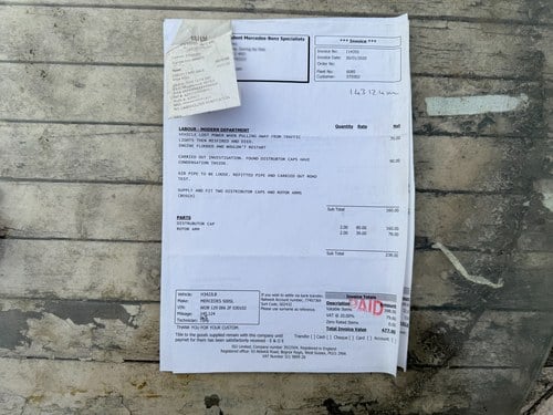 1991 Mercedes-Benz R129 SL500 In vendita (immagine 223 di 227)