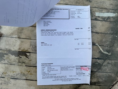 1991 Mercedes-Benz R129 SL500 In vendita (immagine 224 di 227)