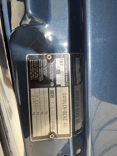 1984 Mercedes-Benz R107 500SL Te koop (foto 141 van 269)