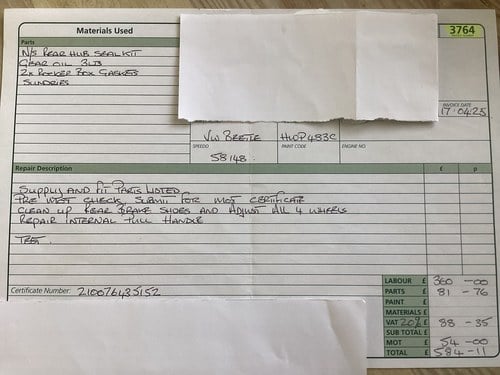 1965 Volkswagen Beetle 1300 RHD For Sale (picture 37 of 49)