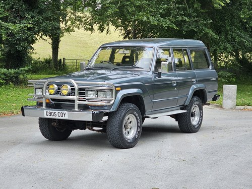1990 Toyota Land Cruiser HJ60 4L 12H-T Turbo Diesel VX High Roof In vendita (immagine 14 di 196)